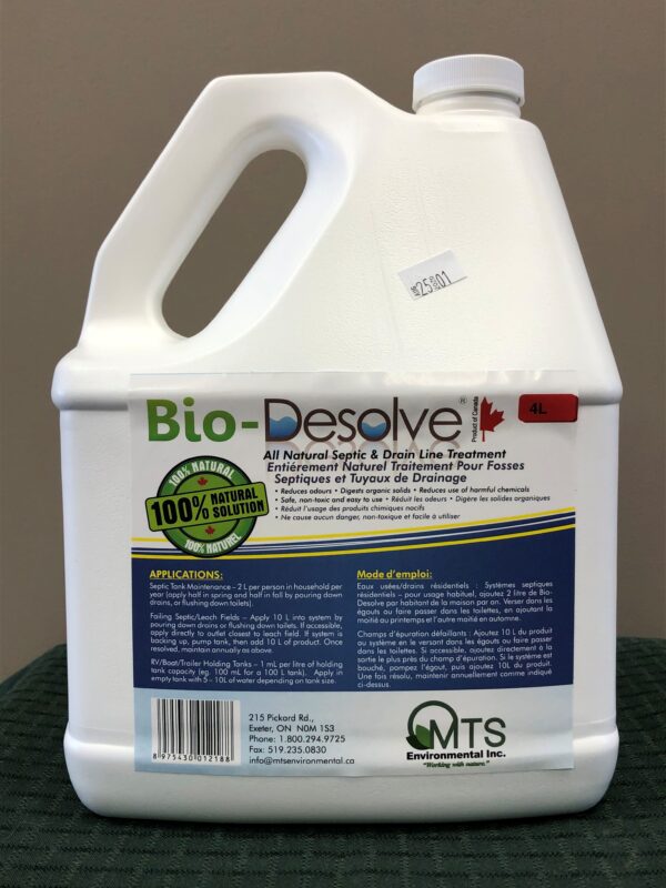 Bio-Desolve Septic & Drain Line Treatment (Consumer Strength)
